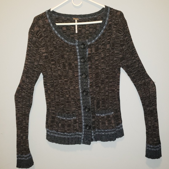 Free People Sweaters - ⚡Free People Cardigan Sweater Brown